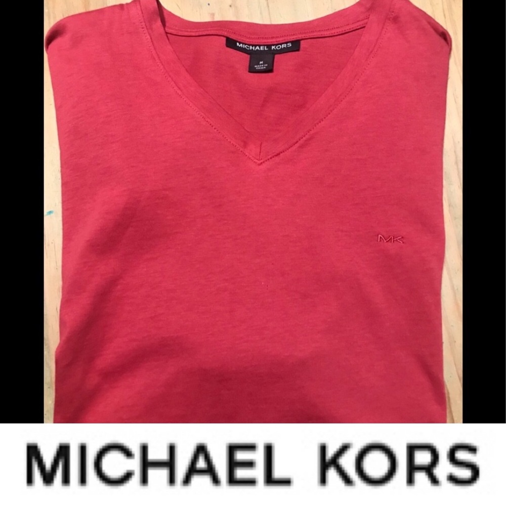 NEW MICHAEL KORS V-neck Tee